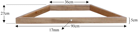 ابعاد کلاف سنتور لا کوک