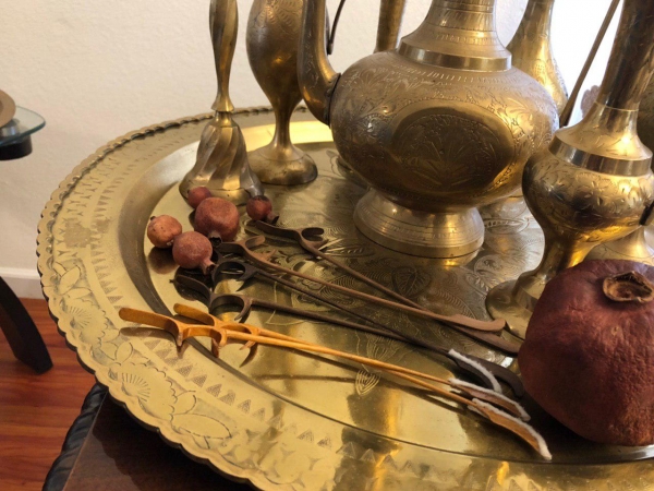 مضراب و ظروف مسی